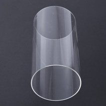 견고한 1pc 100mm OD 95mm ID 직경 아크릴 유리 루 사이트 튜브 유기 제품 램프 건물용 길이 투명 파이프, 한개옵션0