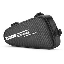 라이드 포켓 턴 미니벨로 핸들 자전거 가방, 블랙, 1개