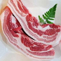 두께 통삼겹살 500g 칠레산 수입산 통바베큐 에어프라이어 수육용 스테이크, 1.0cm