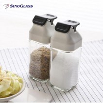 [시노글라스] 양념병 블랙 80ml 2P세트 기름 오일보관 시럽병 간장 통, 단품