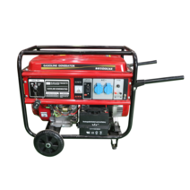 파워젠 가솔린발전기 S8500CXE 7.5kw 리모트컨트롤자동시동 연료통대 핸들휠기본, 1개