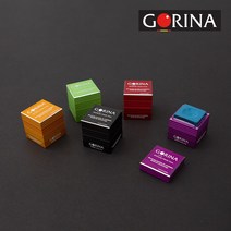 고리나 3단분리 당구초크 초크케이스 세트, 레드