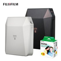 후지 인스탁스 쉐어3+스퀘어필름20매+SQ전용앨범 패키지, 색상:화이트