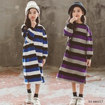 맘커플 삼줄 롱원피스