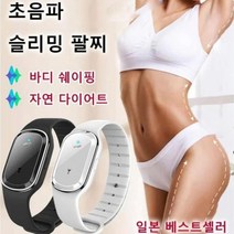 마이크로 전류 슬리밍 팔찌 자석 건강팔찌 음이온팔찌, 블랙