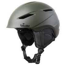 TurboSke Ski Helmet Snowboard Helmet Snow Sports Helmet Audio Compatible Helmet for Men Women and, L (59-63cm / 23.25 -24.75 )