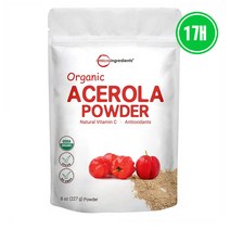Micro Ingredients 아세로라 체리 비타민 C 227g, 1개