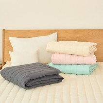 자체제작 먼지없는 마이크로화이버 침대고정밴드 사계절 침대패드 SS/Q, 일자, 핑크