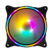 유커머스 UC-CP118 16LED 시스템쿨러 레인보우, 1개, 선택하세요