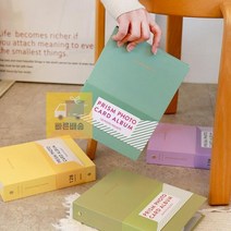 [iswas] [Indigo] 프리즘 포토카드 앨범 (콜렉트북 128포켓), 색상:밀키옐로우