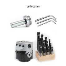보링머신 F1 2/3/4 인치 50/75/100mm 형 보링 헤드 12/18/25mm 선반 바 밀링 공구 용 홀더 + 육각 렌치, 13 MT4 Tool Holder