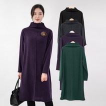 엄마옷 모슬린 기모 핀턱 원피스 OP112190마담 미시옷 50대 중년여성의류 60대 엄마옷 빅사이즈 할머니옷 여성옷