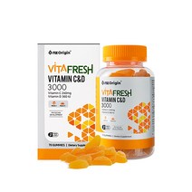 x배송료x 코스트코 영양 꾸미 엔젯오리진 비타프레쉬 귤 젤리 비타민C&D 3 000mg x 70 구미(592343)