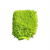 면실왁스세차걸레 자동차 청소 장갑 자동 세척 및 디테일링 도구 파이버 타월 셔닐 세차 천 바이크 오토바이 스쿠터 케어 액세서리, [04] green