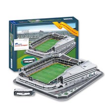 브라질 산투스 FC 빌라 베우미루 축구 경기장 3D 입체 퍼즐 DIY 종이건물 축구장 모형 청년K쇼핑