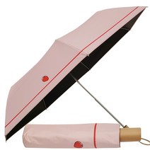 미치코런던 큰체크 UV 자외선차단 가벼운 초경량 3단 수동 암막 양산 겸 우양산 양우산
