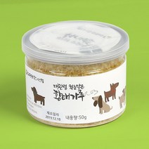 반려견간식 대관령흰눈담은 황태가루 50g 수제간식, 1개입, 황태맛