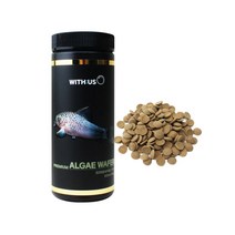 위더스 프리미엄 알게와퍼 바닥물고기 사료, 1개, 300ml