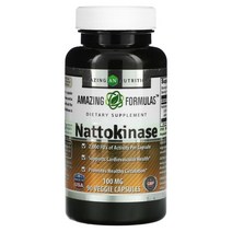 어메이징뉴트리션 나토키나아제 100mg 베지캡슐 90정, 4병