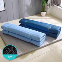 [전국무료배송]올쏘 폴리 7존 블랙밀크폼 접이식매트리스 토퍼 Q