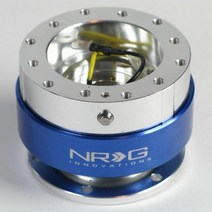 NRG 이노바tions SRK-100BL 실버블루 퀵 릴리즈 키트, Silver/Blue