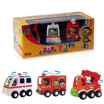 장난감선물 어린이자동차장난감 남아생일선물 긴급자동차 3P