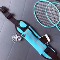 러닝백 스포츠 네온컬러 런닝백 힙색 가방 파우지 벨트 런닝 조깅, 핫핑크