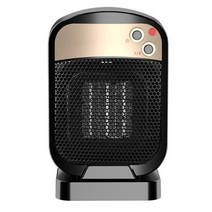 탁상용 히터휴대용 전기 히터 PTC 세라믹 빠른 난방 과열 보호 홈 데스크 사무실 라디에이터 뜨거운, 01 Black_05 KR