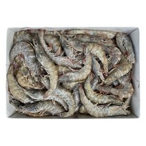 힘찬푸드 [간장새우용 구이용]자연산새우 2kg 90미(41/50), 1팩