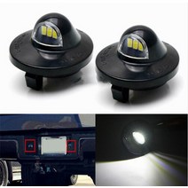 포드 호환 F150 2pcs 3w led 자동차 번호판 조명 흰색 자동차 액세서리 1990-2014 f150 f250 f350 레인저 랩터 익스플로러 탐험, 2배