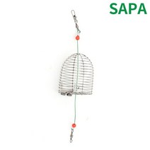 싸파 10개 묶음 스탠 카고 카고망 밑밥통 카고낚시, 대