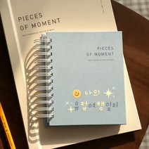 아이코닉 레터링 네컷앨범 인생 접착식 사진첩 스프링 제본 포토 앨범 스냅사진 정리 커플 기념일 이벤트, 빈티지민트