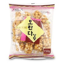 에코푸드 오란다강정 스낵 150g (1박스-20개)
