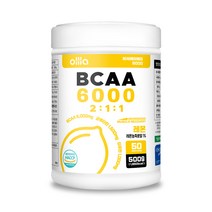 올라 BCAA 파우더 6000, 500g, 레몬