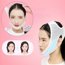 얼굴마사지 밴드 얼굴리프팅 사각턱 교정 얼굴브이라인밴드, 1-2)통풍 V라인 리프팅밴드(일반형)
