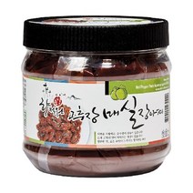 토종원 고추장매실 장아찌 1kg유리병 순창전통