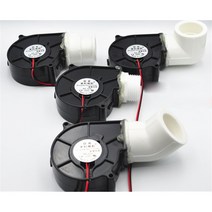 dc5v 1.2w 24v 4.4w 3500rpm 새로운 7.5cm 원형 구멍 팔꿈치 7530 팬 터빈 공기 송풍기 가습기, c