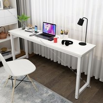 창가테이블 카페 베란다 좁고긴테이블 폭좁은 슬림 책상, A.80x40x75cm, 화이트 프레임 화이트보드