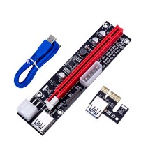 Ver009X PCIE 16X 메인 카드 USB 3.0 케이블 1 PCI-E 1X ~ 16X 카드 SATA 6PIN