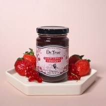 닥터트루 스윗비아 스테비아 저당 잼 스프레드 (크렌베리&딸기 / 블루베리&포도 / 초코), 크랜베리&딸기