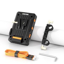 영상촬영 스튜디오 대여ZGCINE-VP1 kit1/kit2 V 마운트 전원 공급 장치 시스템 배터리 플레이트 DSLR 5D/A, 01 Kit 1