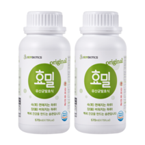 효밀 [효밀]+[유산균발효식 오리지널], 2개, 570ml