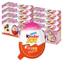 킨더조이 초콜릿 핑크(여아) T3 x 8개 (총 24개입), 20g