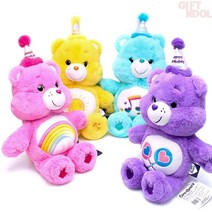 [기프트앤돌] 케어베어 생일 고깔 치어베어 펀샤인베어 하트송베어 쉐어베어 봉제인형 27cm, 선택:치어베어