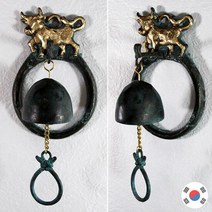 황소 청동주물 현관문종 도어벨 1종 HDB-162, 단품