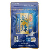 에가오 간유 상어 (사메 다마) [1 봉지] (1 봉지 62 알 약 1 개월 분) 영양 보조 식품