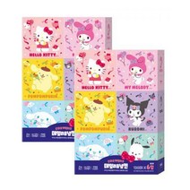 산리오 캐릭터즈 데일리 홈냅킨 130매 6입 2팩 12개