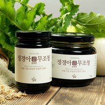 내몸의 청소부 서리맞은 순한맛 무조청 마늘생강도라지수수서리맞은무가 들어간 특별한 조청 550g 지리산농부들, 1병