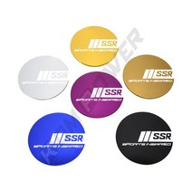 휠 용품 알루미늄 합금 62MM 센터 캡 레이 림 허브 4 개 CE28 TE37 ZE40 VOLK 휠 커버, 06 SSR_03 4PCS BLUE