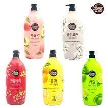 샤워메이트 바디 워시 1200g 대용량 클렌져 택 애경 복숭아 샴푸 목욕용품 유자 퍼퓸, 크랜베리, 본상품선택